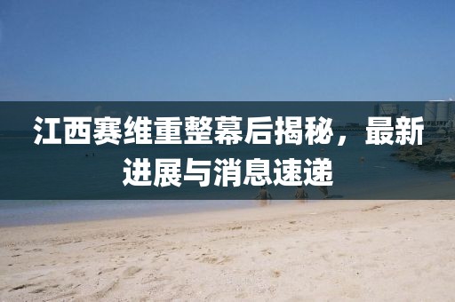 江西賽維重整幕后揭秘，最新進(jìn)展與消息速遞