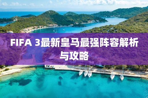 FIFA 3最新皇馬最強(qiáng)陣容解析與攻略