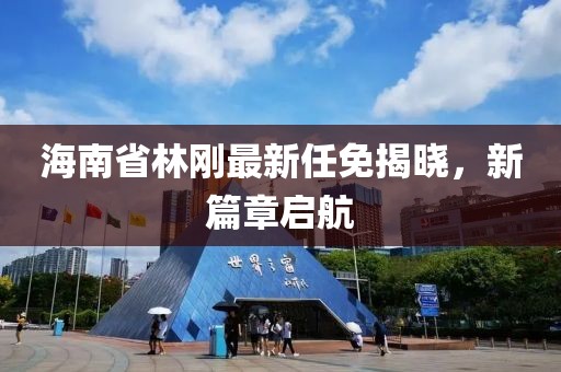 海南省林剛最新任免揭曉，新篇章啟航