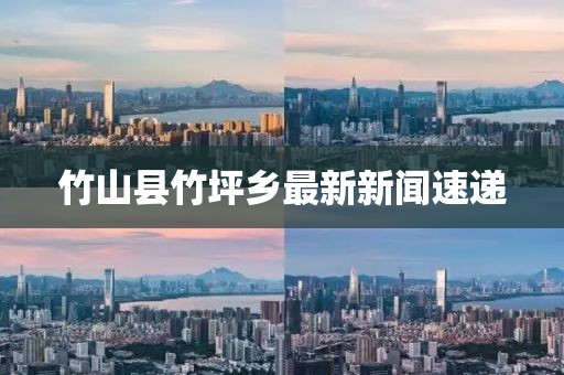 竹山縣竹坪鄉(xiāng)最新新聞速遞