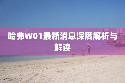 哈弗W01最新消息深度解析與解讀