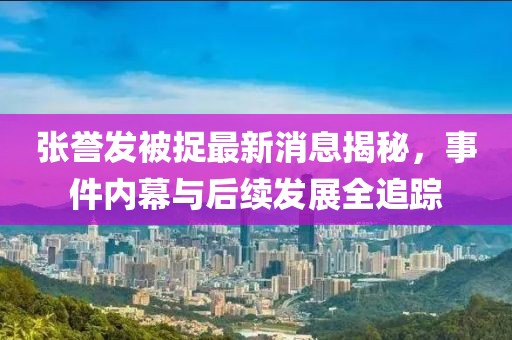 張譽(yù)發(fā)被捉最新消息揭秘，事件內(nèi)幕與后續(xù)發(fā)展全追蹤