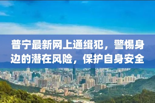 普寧最新網(wǎng)上通緝犯，警惕身邊的潛在風(fēng)險，保護(hù)自身安全