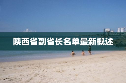 陜西省副省長(zhǎng)名單最新概述