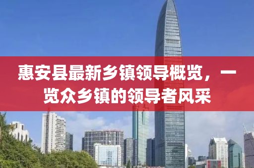 惠安縣最新鄉(xiāng)鎮(zhèn)領(lǐng)導(dǎo)概覽，一覽眾鄉(xiāng)鎮(zhèn)的領(lǐng)導(dǎo)者風(fēng)采
