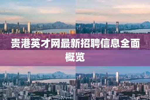 貴港英才網(wǎng)最新招聘信息全面概覽